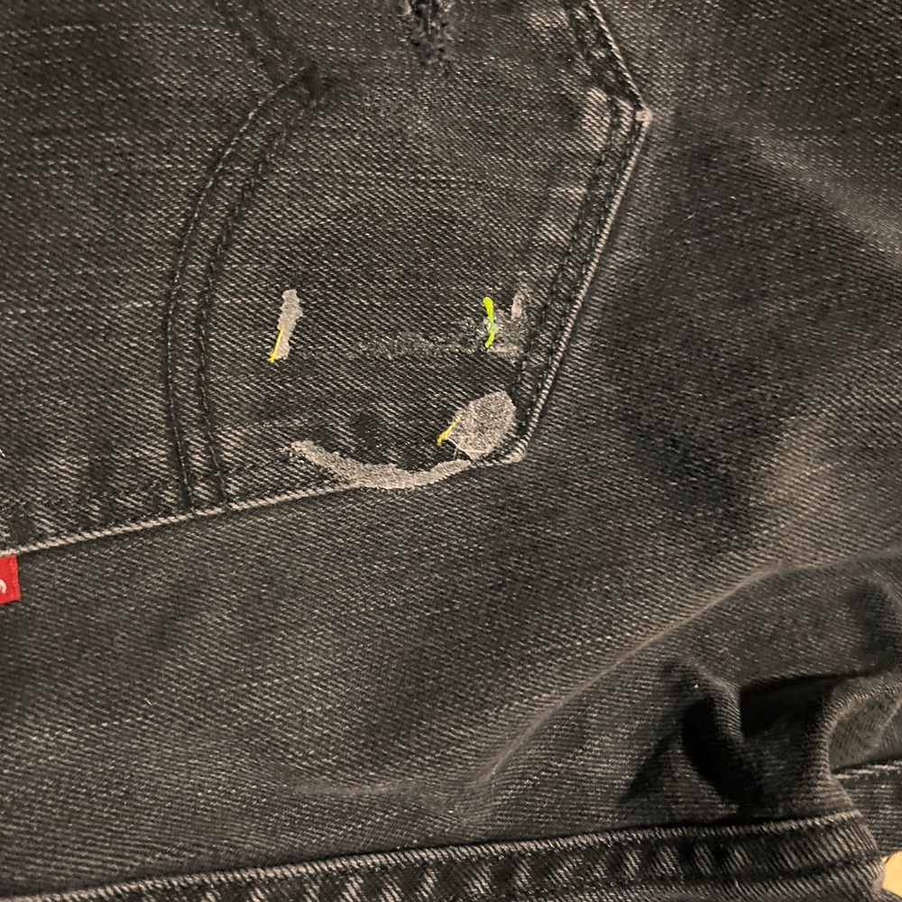 Levi 501 button fly
